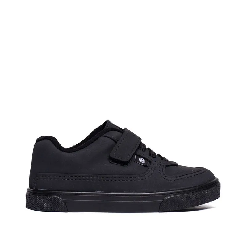 Tênis Infantil Molekinho Napa Moscou Slip-in Preto - 23
