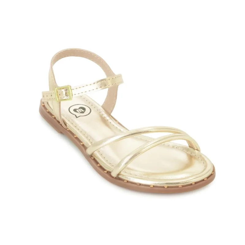 Sandália Molekinha D MK25-23421 34 / Dourado