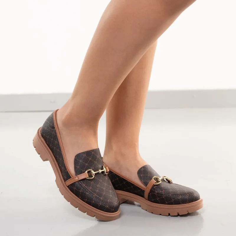 Mocassim Beira Rio Gales Feminino Café 39