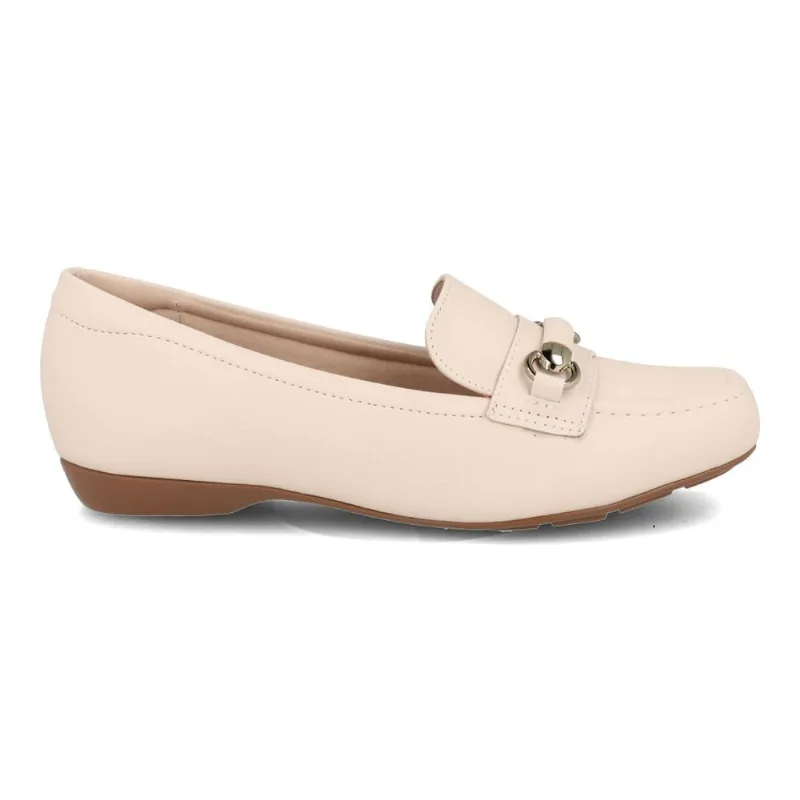 Mocassim Modare Feminino Creme 40