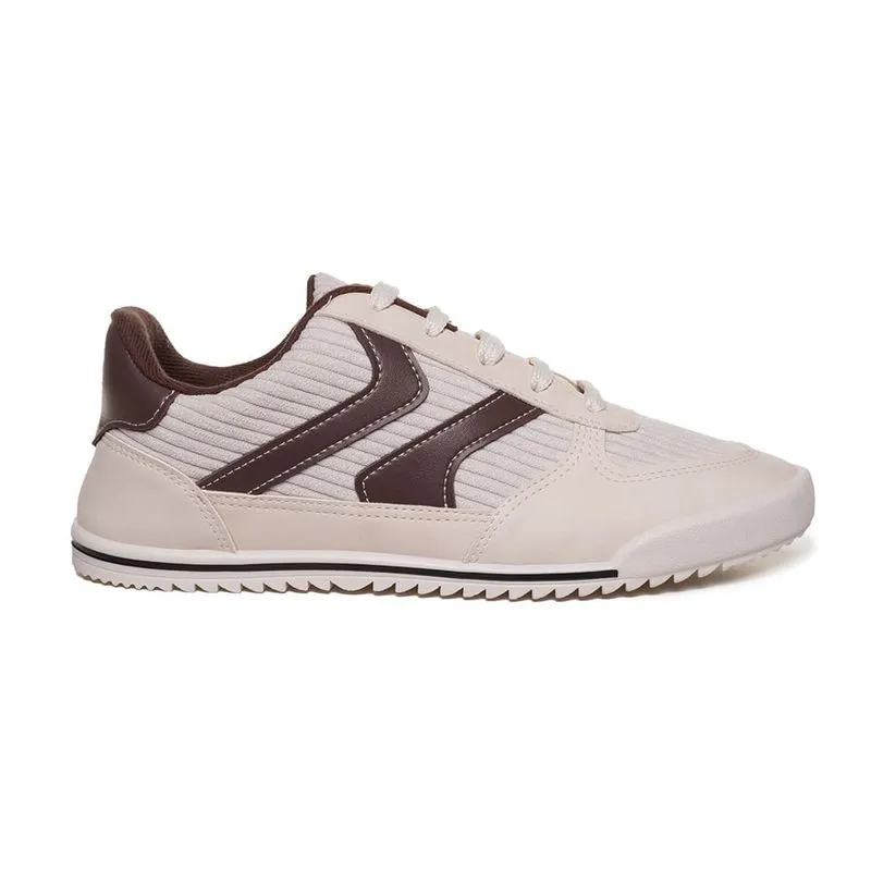Tênis Casual Moleca Bege Feminino 36