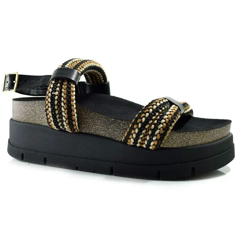 Sandália Flat Feminina Moleca Preto 5513.107.29566 36