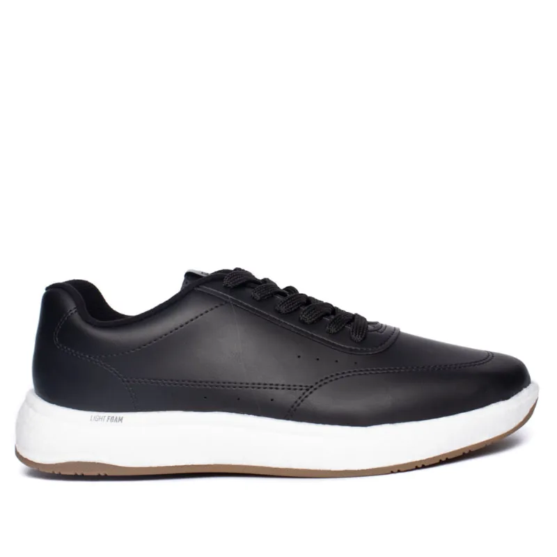 Sapatênis Masculino BR Sport Mônaco Casual Preto - 42