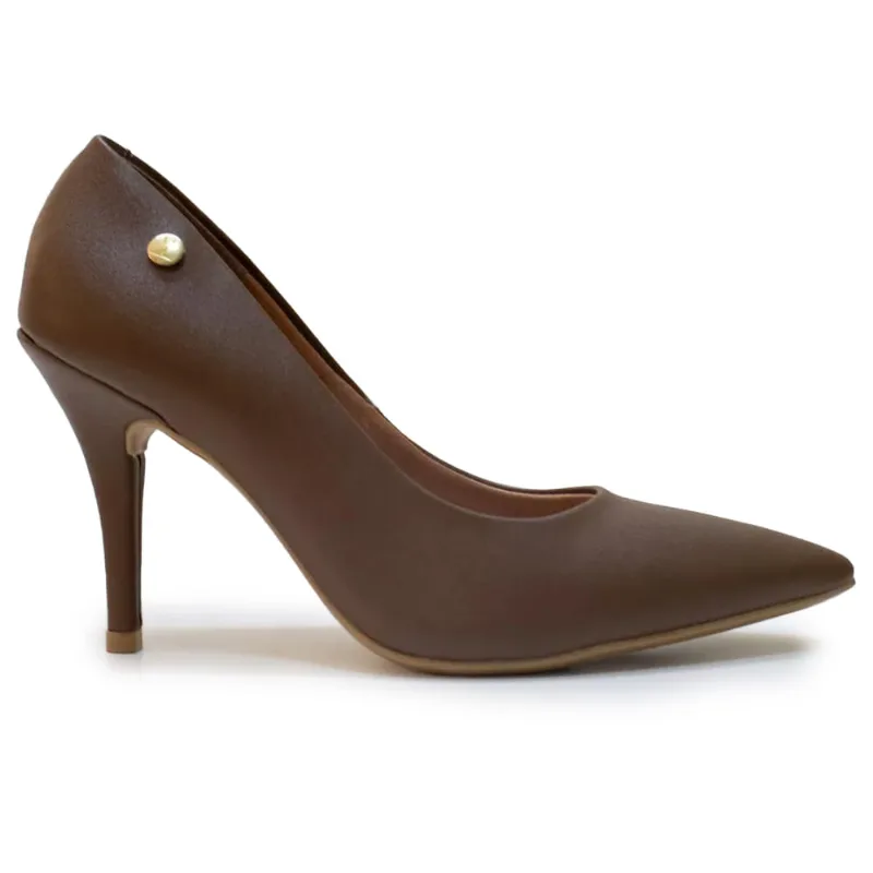 Scarpin Vizzano Clássico Feminino Marrom 35