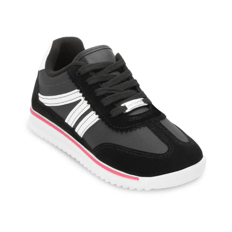 Tênis Casual Molekinha MK25-25832 28 / Preto/Branco