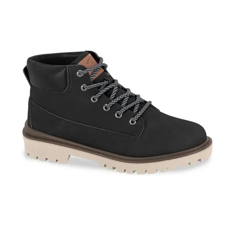 Bota Molekinho Coturno Tratorado Preto PRETO - 30