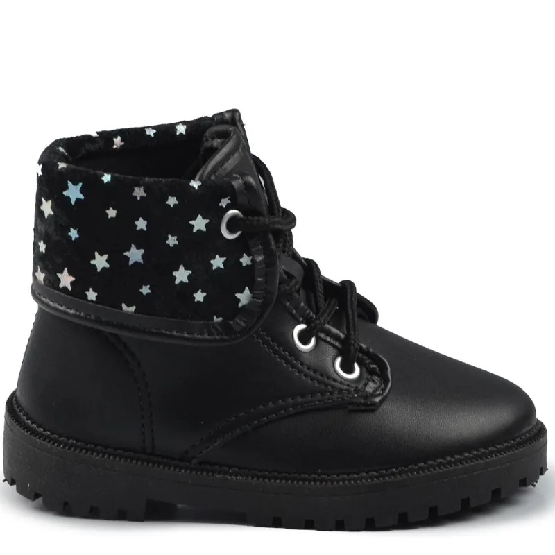 Coturno Infantil/Bebê Molekinha Feminino 2126.524 29319 NAPA PRETO 20