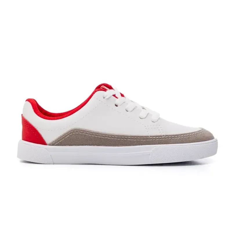 Tênis Molekinho Casual Infantil Branco 35