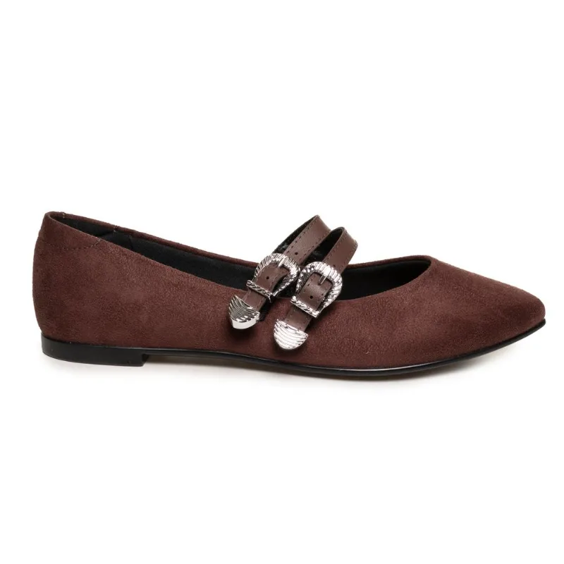 Sapatilha Moleca Casual Marrom Feminino CHOCOLATE - 38