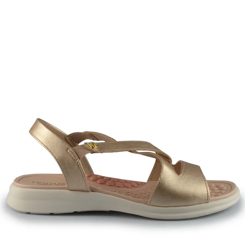 Sandália Rasteria Modare Feminina 7174.121 24250 MET DOURADO 40