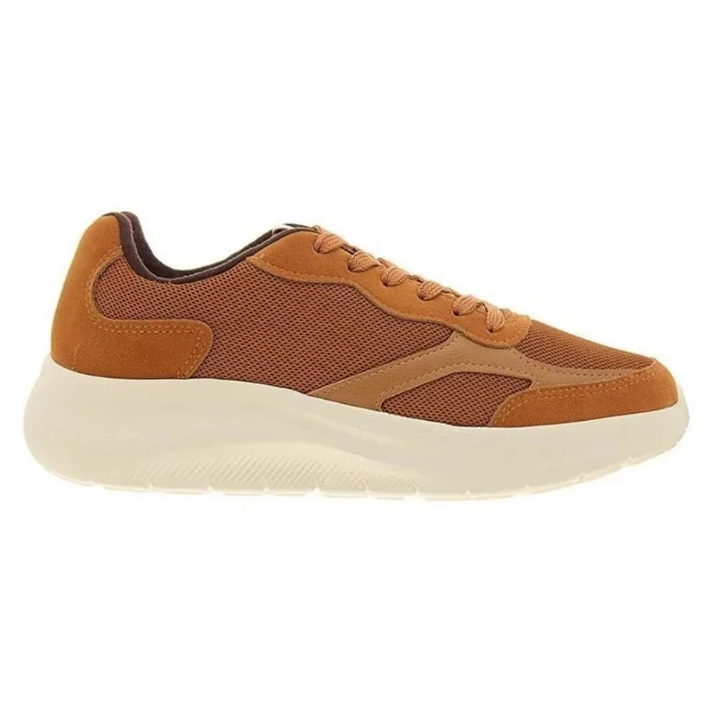 Tênis Casual Masculino BR Sport Tecido Marrom 60000.101 38 / Marrom