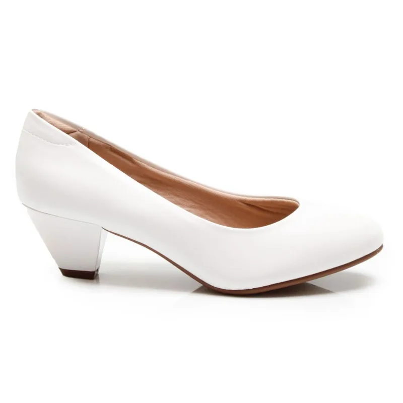 Scarpin Modare Stretch Feminino Branco 34
