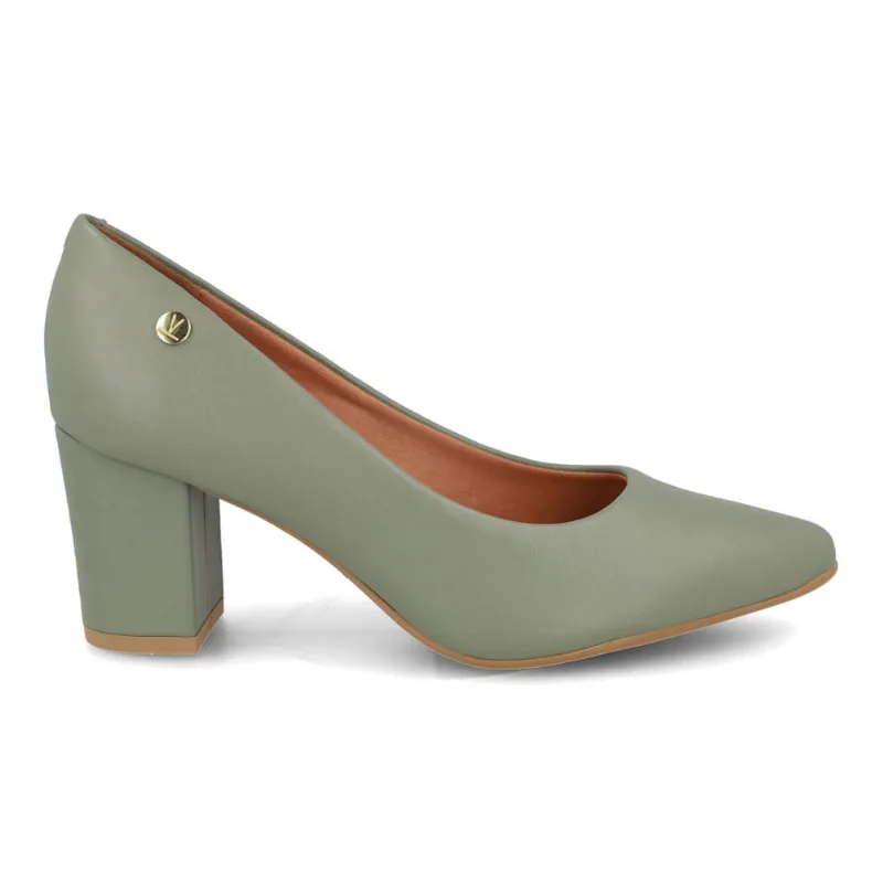 Scarpin Vizzano Pelica Verde Feminino 40