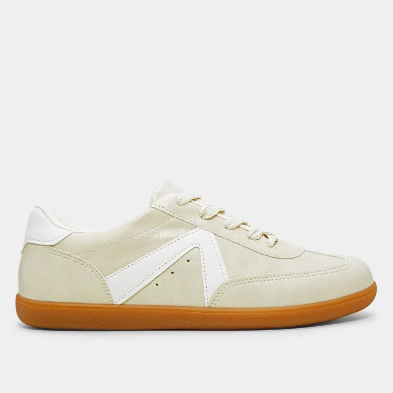 Tênis Vizzano Básico Feminino - Feminino - Off White