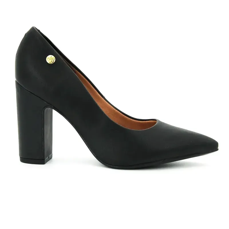 Sapato Vizzano Napa Calf Preto Feminino 35