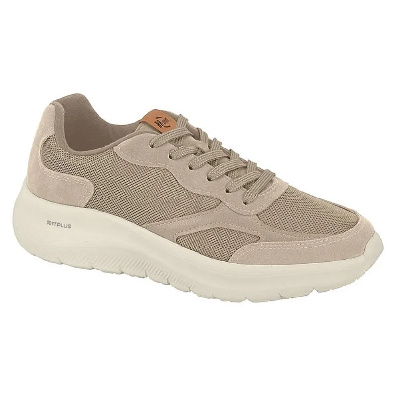 Tênis Casual Masculino BR Sport Tecido Areia 60000.101 40 / Areia