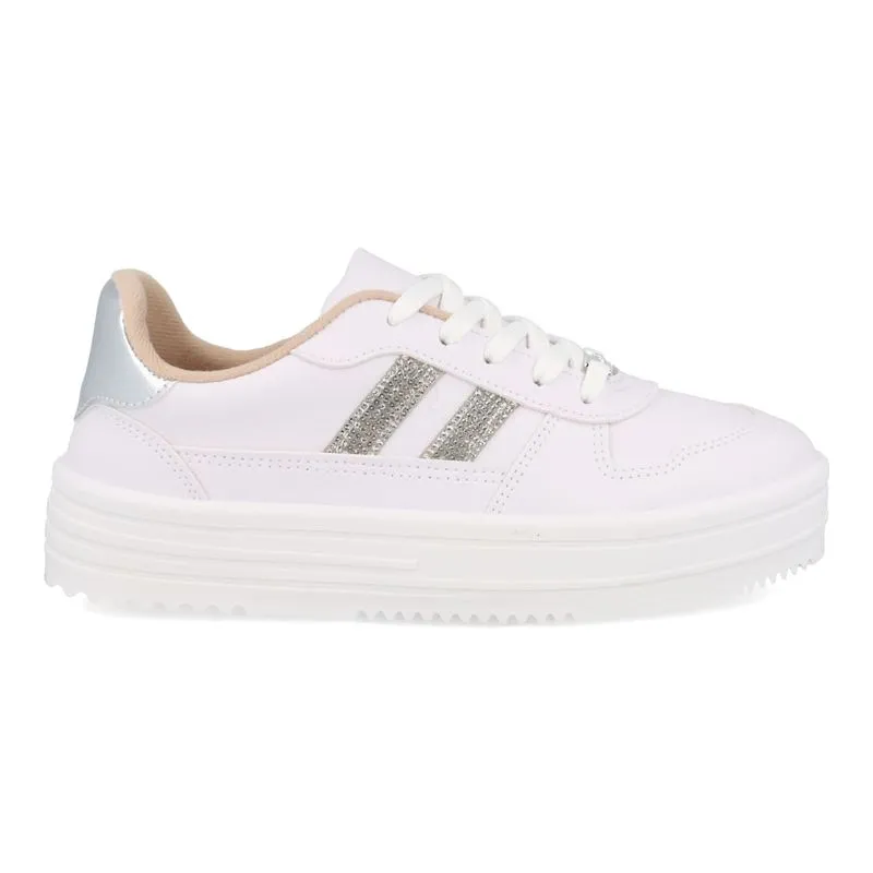 Tênis Casual Moleca Classic Neo Premium Feminino Branco 35