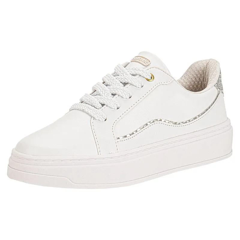 Tênis Feminino Casual Beira Rio 4305114 BRANCO/CINZA 39