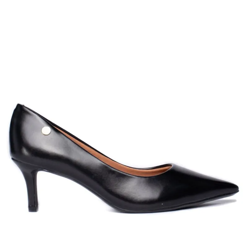 Scarpin Feminino Vizzano Napa Salto Fino Preto - 36