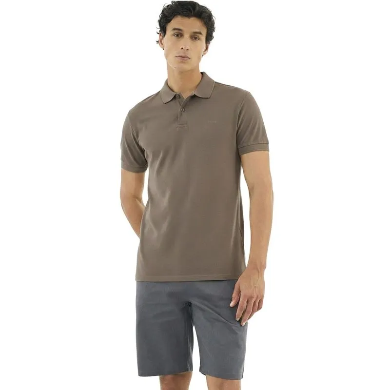 Camisa Polo Colcci Marrom Masculina GG / Marrom