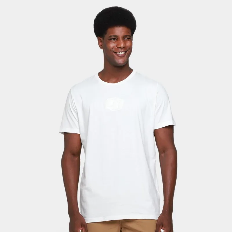 Camiseta Colcci V Masculina - Masculino - Off White