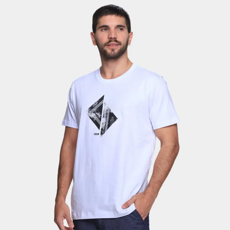 Camiseta Forum IX Masculina - Masculino - Branco