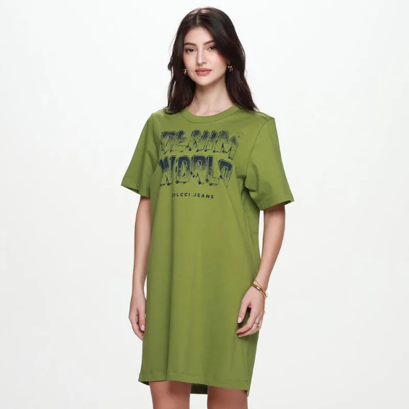 Vestido Colcci Casual Feminino - Feminino - Verde