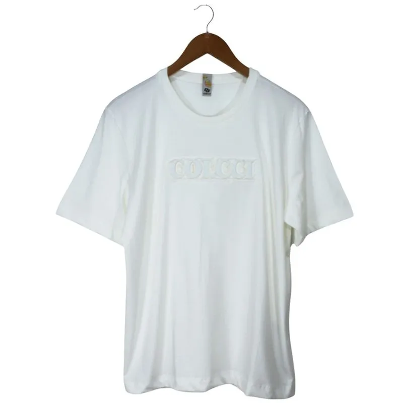 Camiseta Colcci Com Logo Em Aplicação Off Shell Feminina M / Branco