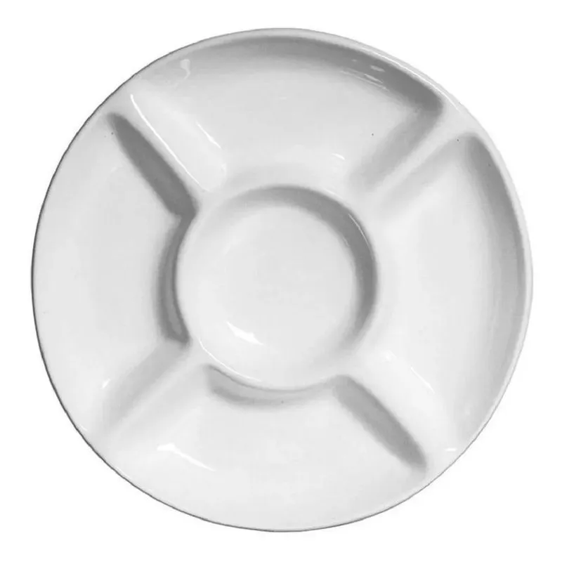 2x Petisqueira Para Frios 5 Divisórias 28cm Paramount Le Che
