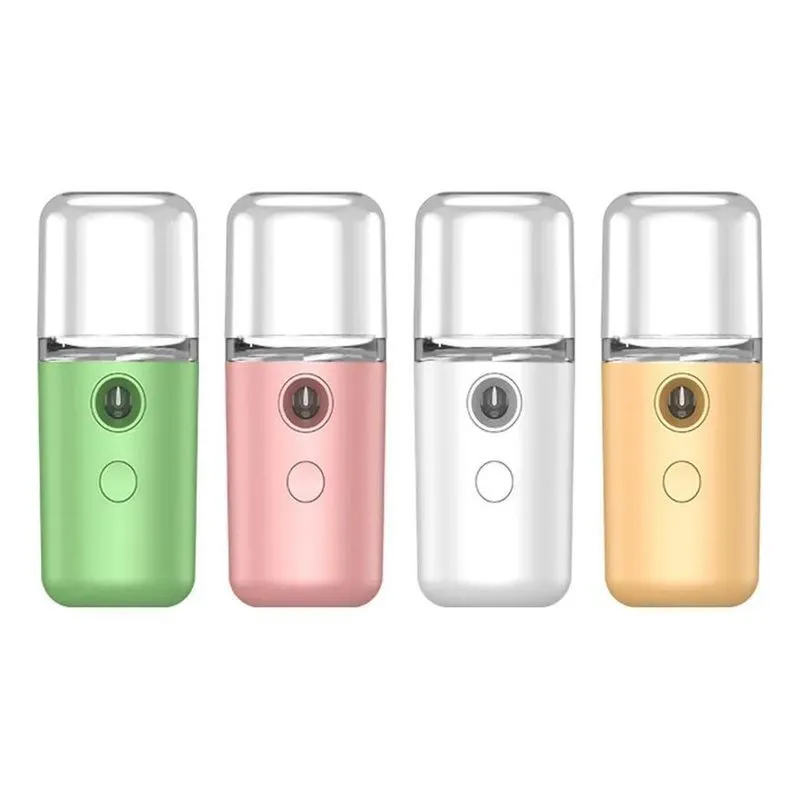 3x Mini Vaporizador Portátil Facial Pele Limpa