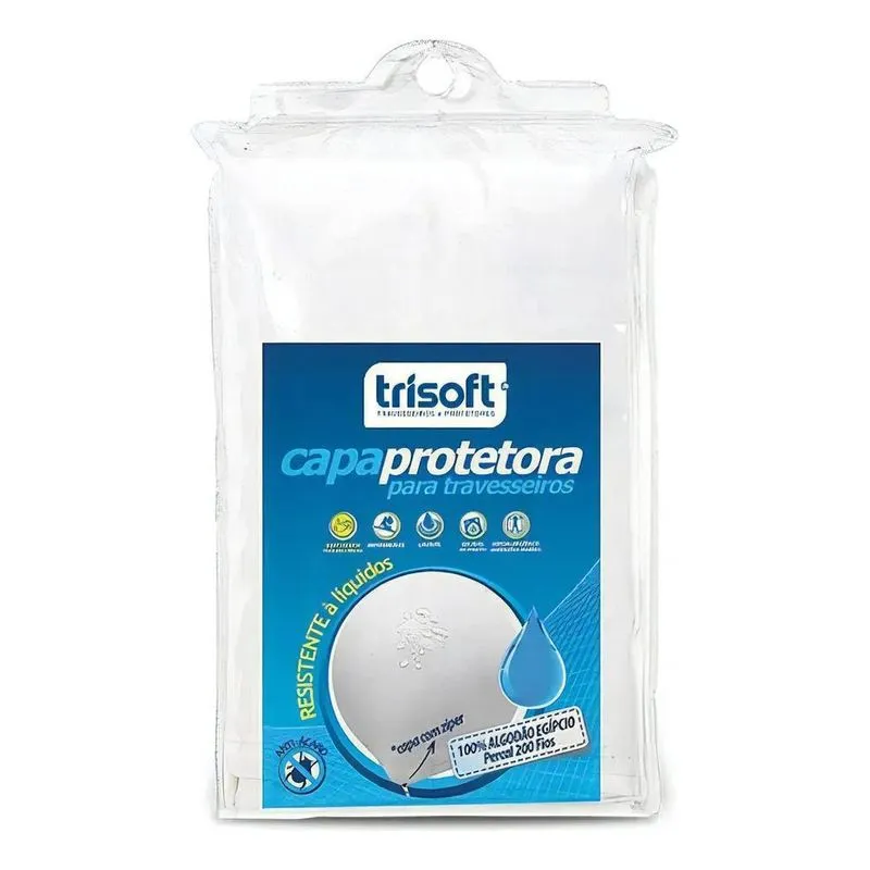5x Capa Protetora Para Travesseiros Trisoft