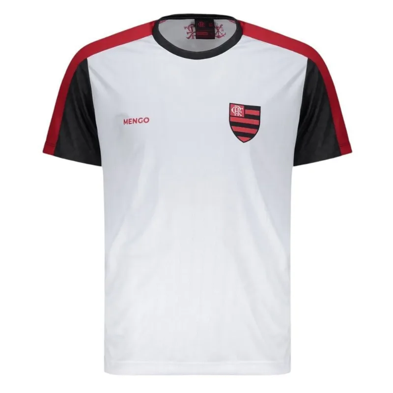 Camisa Braziline Flamengo Território Masculina M / Branco