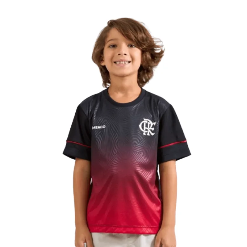 Camisa Flamengo Infantil Canastra Braziline 12