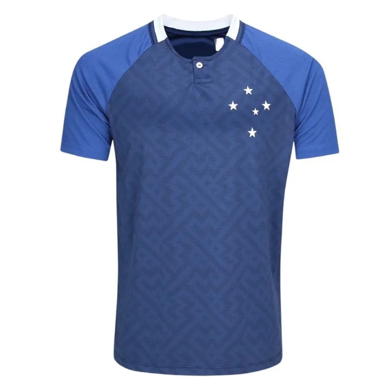 Camisa Braziline Cruzeiro Aliança Masculina m / Azul