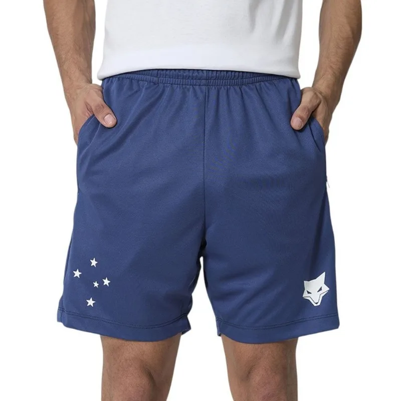 Bermuda Braziline Cruzeiro Tecer Masculina P / Marinho