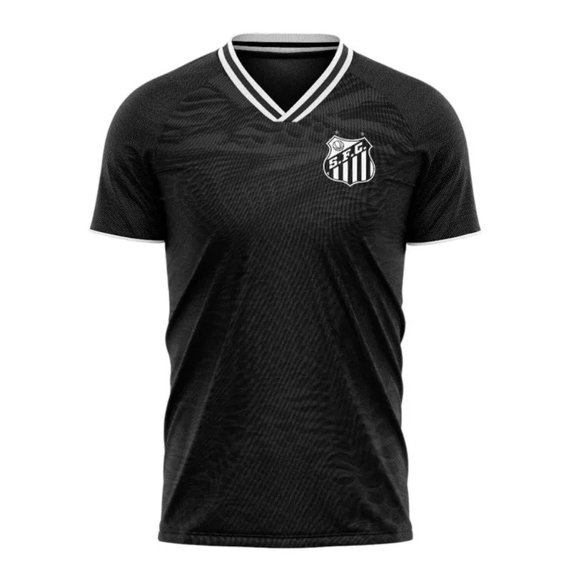 Camisa Braziline Santos Ponto Masculino M / Preto