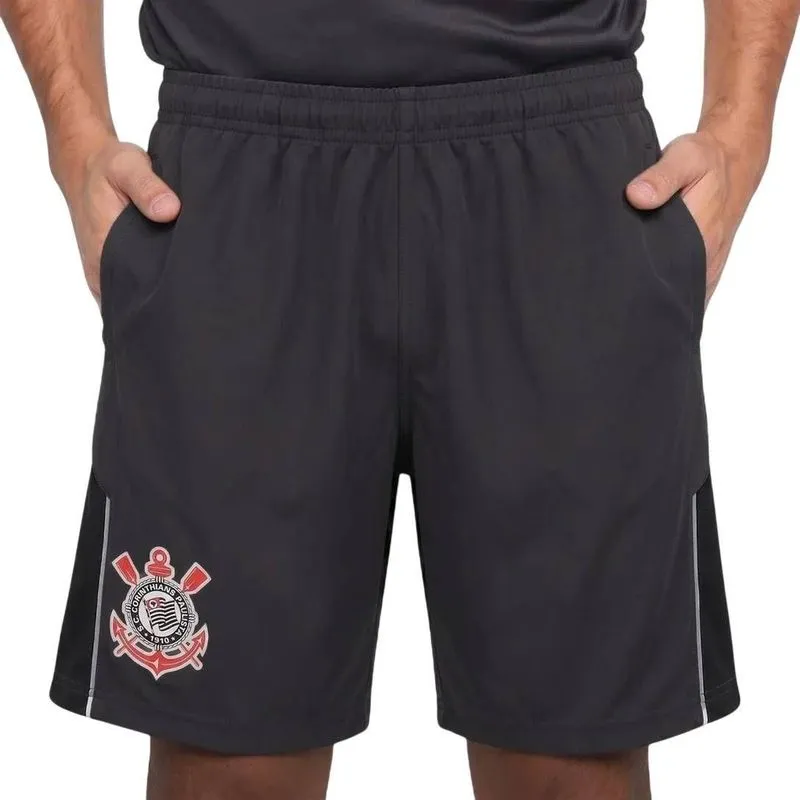 Calção Braziline Corinthians Padrão Masculino 007007271J3 GG / CHUMBO