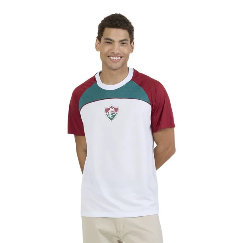 Camisa Braziline Fluminense Timbre Masculina G / Branco