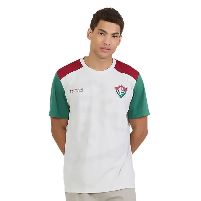 Camisa Braziline Fluminense Pulsar Masculina P / Branco