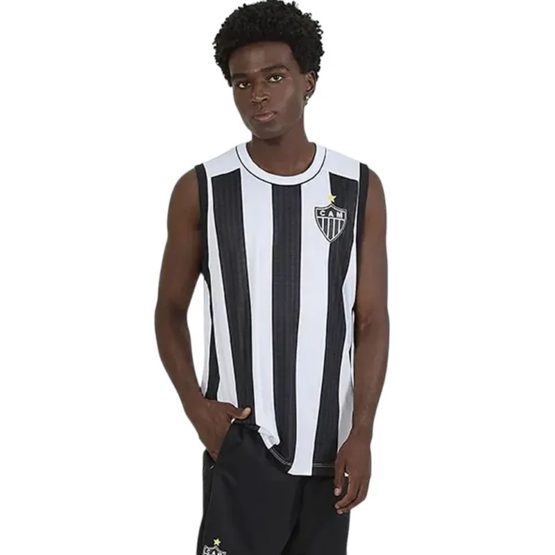 Regata Braziline Atlético Mineiro Agora Masculina GG / Branco