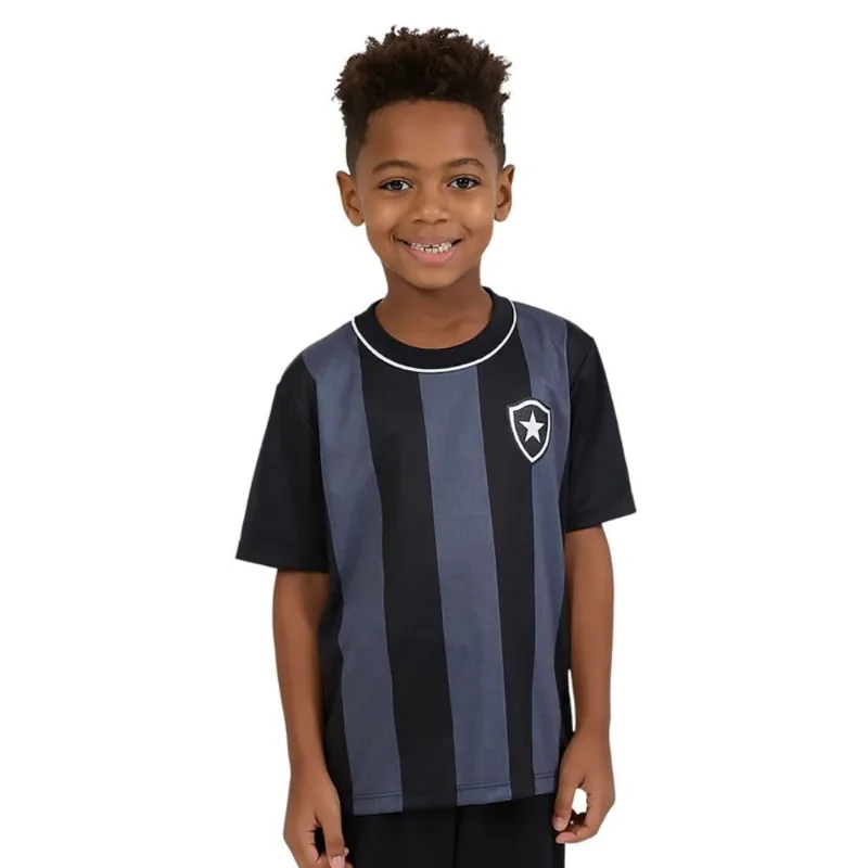 Camisa Braziline Botafogo Intenso Infantil 14 / Preto