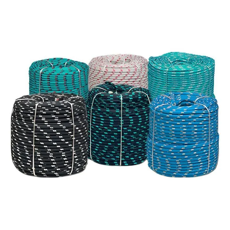 Corda Trançada 6mm X150 Metros Rolo De Corda Carga Amarração