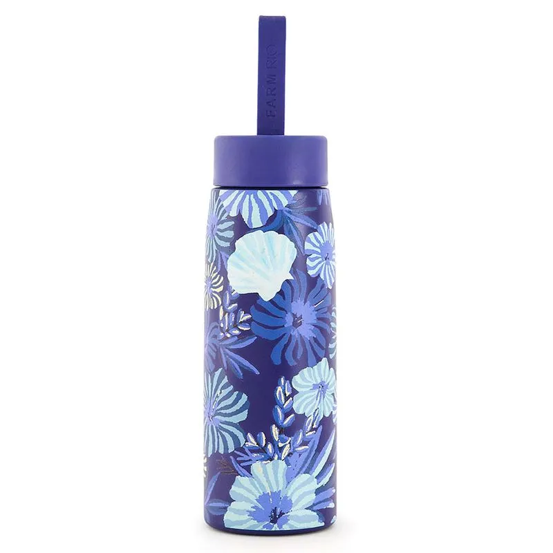 Garrafa Térmica 500ml Farm Que Sede Hibisco do Mar Azul 78336773 UNICO