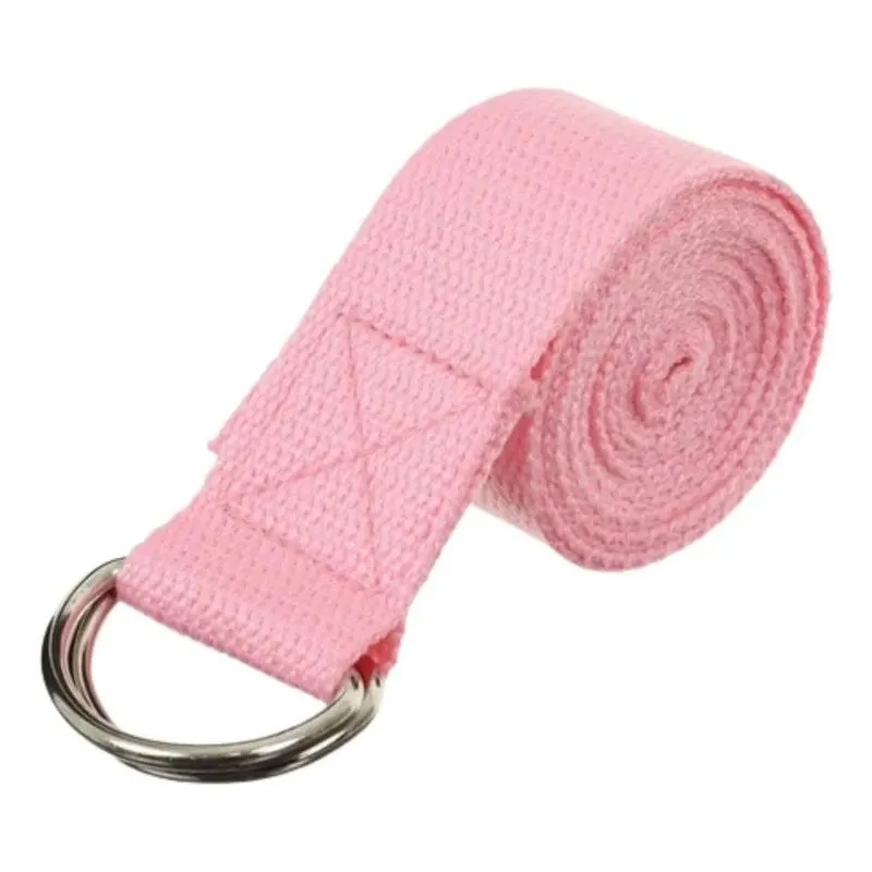 5x Faixa Fita Pilates Yoga Strap Cinto Alongar Ioga Algodão