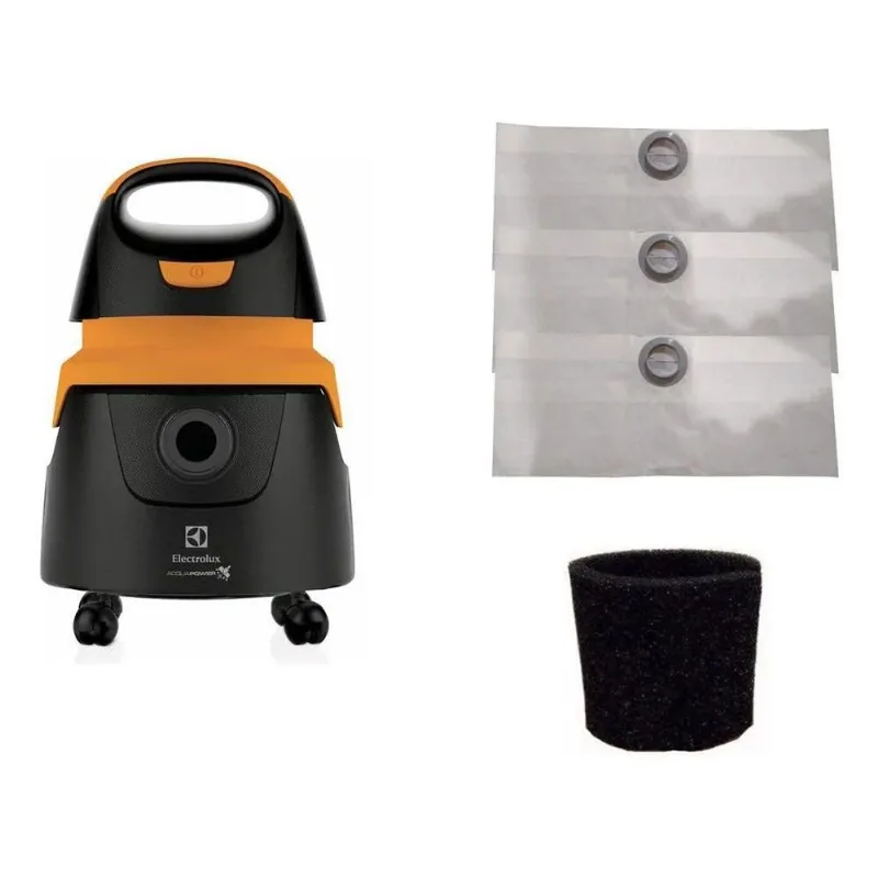 3 Sacos Para Aspirador Electrolux Acqua Power Aqp20 + Filtro