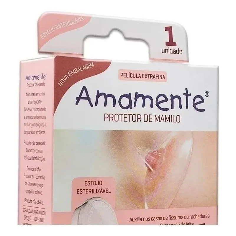2x Absorventes Para Seios Amamente Protetor De Mamilo Amamen