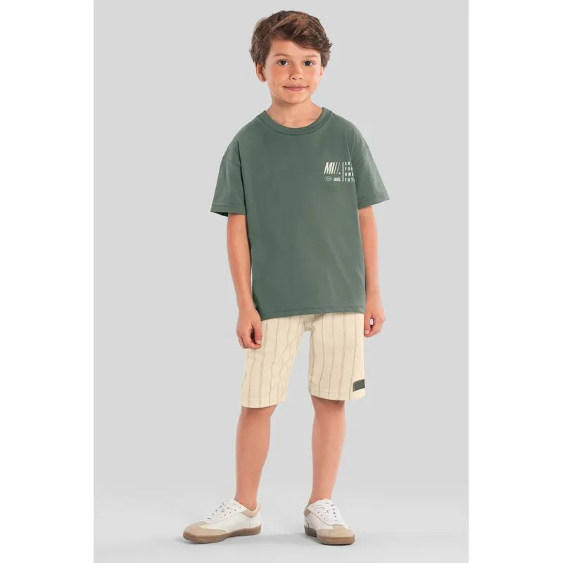 Conjunto infantil menino oversized Mundi - 14