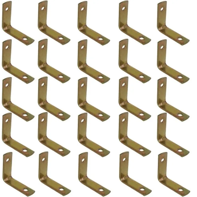 Cantoneira L Reforço Moveis Gaveta Cadeira 1'' 25x25 - 25und