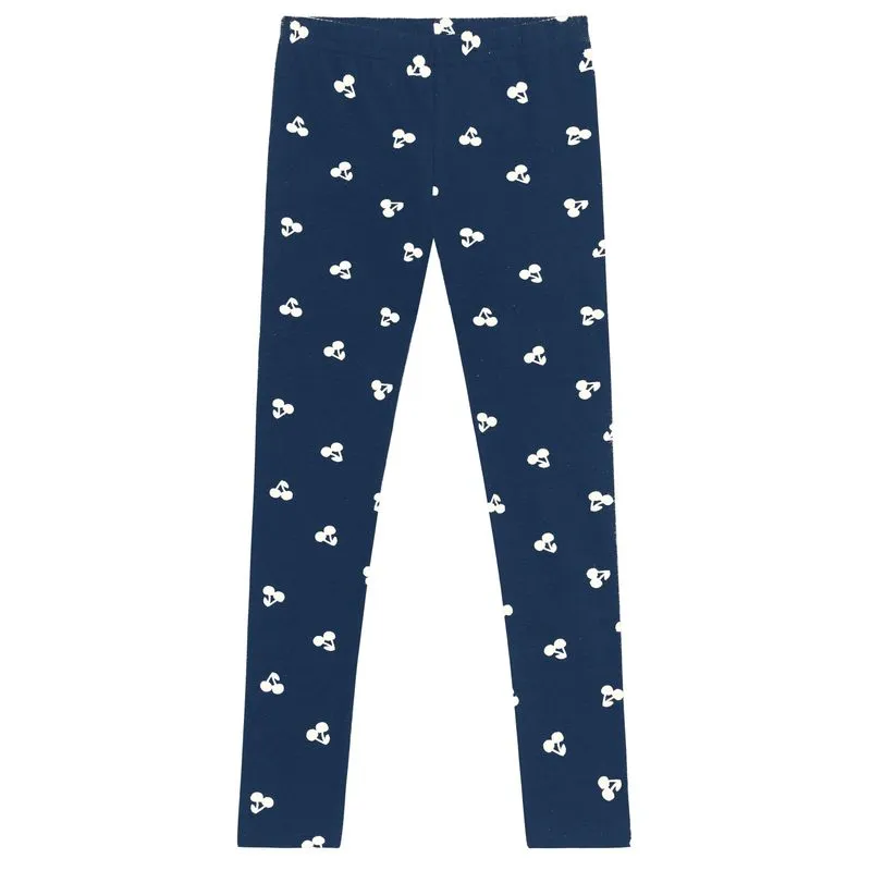 Calça legging infantil menina em cotton de corações Brandili - 6