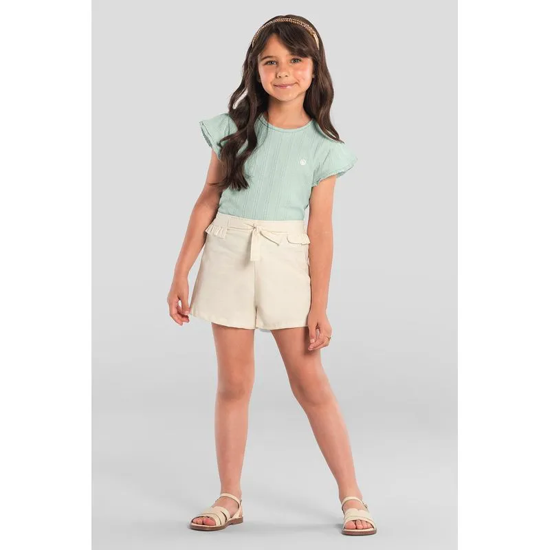 Blusa infantil menina em ribana Mundi - 8